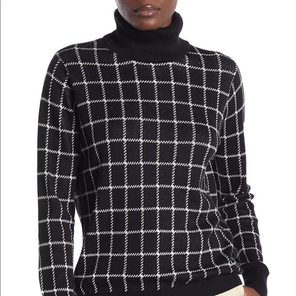 14th and Union | Check Turtleneck - Picture 3 of 6